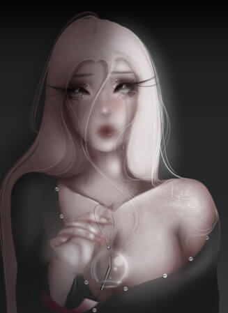 half-body illustration ♡ half-body illustration ♡